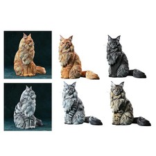 Statuetta di gatto Maine Coon