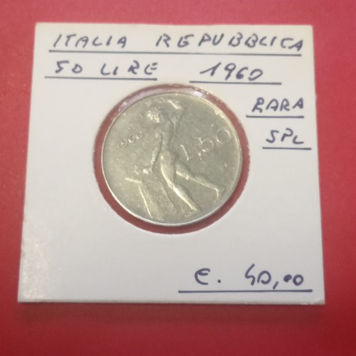 Repubblica italiana monete - , 50