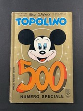 TOPOLINO LIBRETTO 500 Del 27 Giugno 1965 Con Farfalla Nera OTTIMO