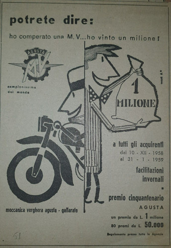 Moto agusta pubblicita - , pubblicita'