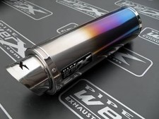 Yamaha Yzf R1 98-01 GP Colore Titanio Scarico Da Corsa