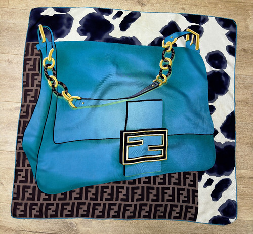 Sciarpa seta fendi baguette - sciarpa,