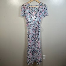 Club Monaco Maxi Wrap Dress