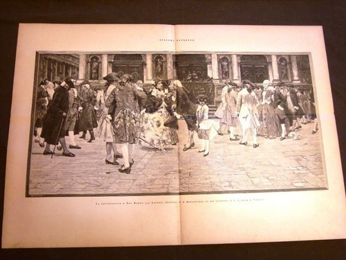 Stampa enorme passeggiata a - la,