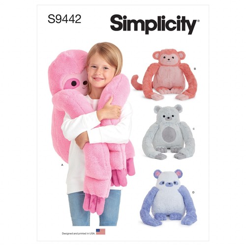 Simplicity 9442 peluche - simplicity,