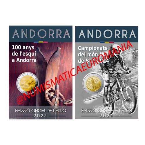 Euro andorra 2024 - 2€,