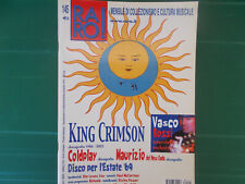 RIVISTA MUSICALE RARO KING CRIMSON COLDPLAY NEW DADA N° 145 COME NUOVO