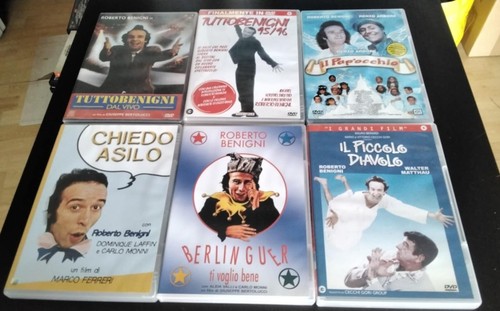 Roberto benigni lotto 6 dvd - benigni,