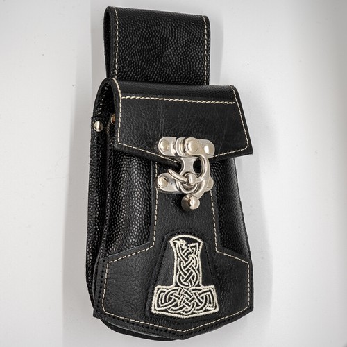 Custodia pelle thor hammer - in,
