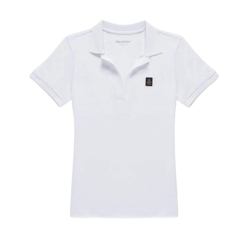 Refrigiwear polo flora bianco - refrigiwear-polo, flora-bianco