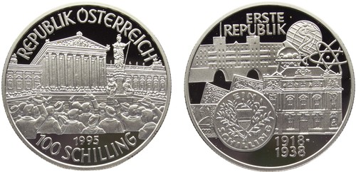 Austria 1995 100 schilling - 1995,