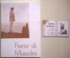 PAESE DI MUSSOLINI + Tessera