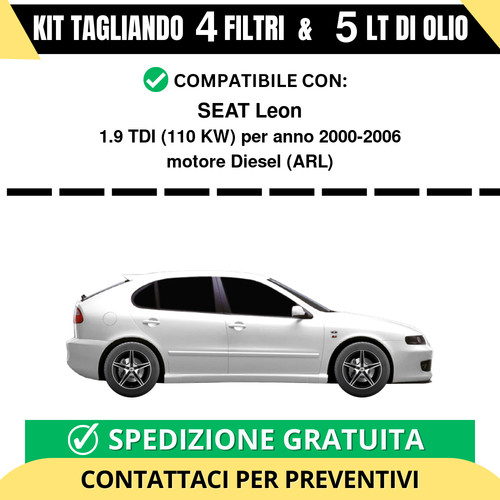 Tagliando per seat leon - tagliando,