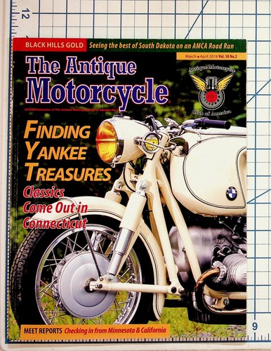 The antique motorcycle - the,