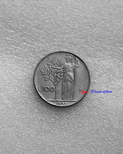 Moneta 100 lire 1955 - lire, ita.molto