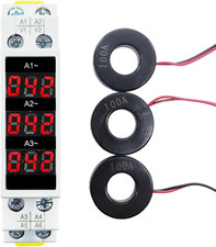 Amperometro Trifase, Display a