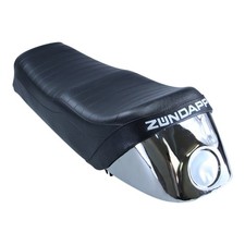 Sedile doppio nero con