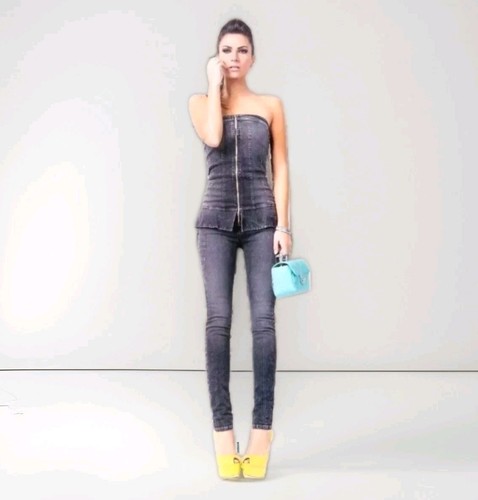 Tuta denny rose jeans - tuta, tg