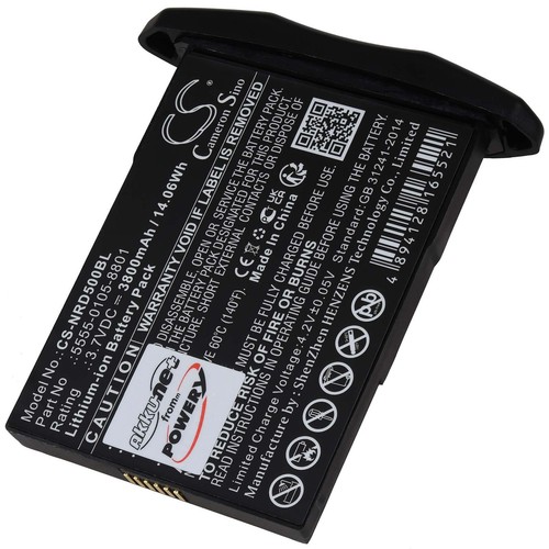 Batteria per scanner - di, codici