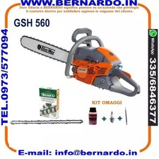 MOTOSEGA OLEO MAC GSH 560 Motore potente da 54,5  LAMA CM46 + OMAGGI CATENA e...