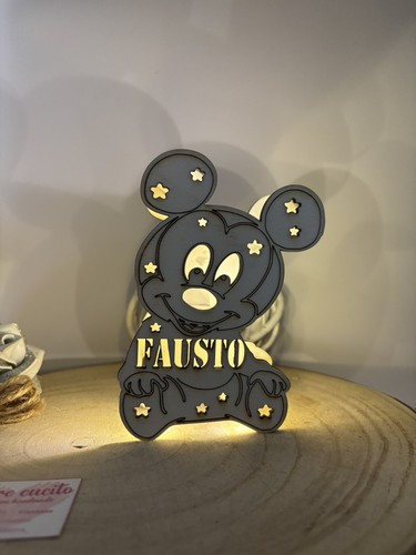 Bomboniera battesimo topolino - bomboniera,