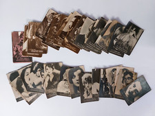 Lotto  34 figurine Lurati Cioccolata Star del cinema anteguerra