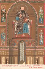 Postcard Monreale Duomo Abside