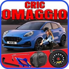 Ruotino Di Scorta 5Fori Da 16 Ford Puma Con Kit Cric Crick + Chiave Sacca dot25