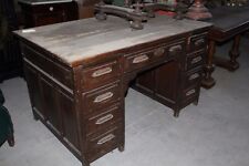 Scrivania legno di rovere da restaurare buone condizioni - primi '900