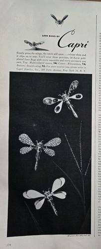1955 love bugs capri - capri, libellula