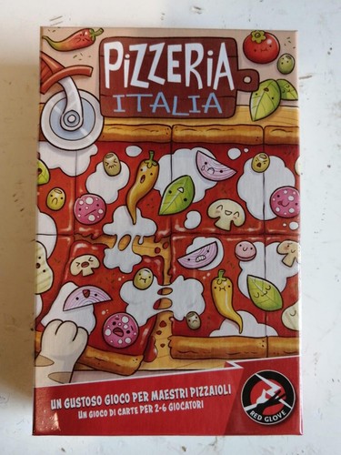Red glove pizzeria - red, glove-