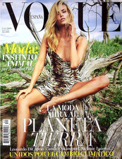 NATASHA POLY Candice Swanepoel ELSA HOSK Vogue Spain Magazine July 2016