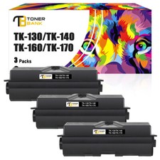 3 toner TK-170 per KYOCERA FS-1320D FS-1320DN FS1370DN ECOSYS P2135D P2135dn