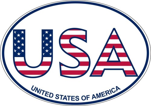 Sticker adesivi adesivo usa
