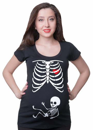 Maglietta halloween gravidanza - maglietta,