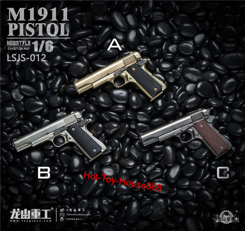 Modellino pistola metallo - 1/6,