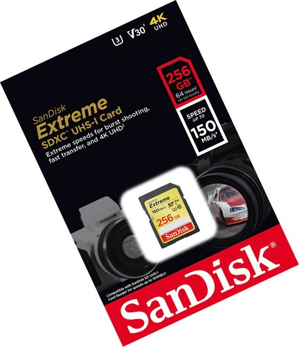 Scheda sandisk 256 fs - scheda, gb