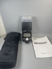 Nikon SB-80DX Speedlight Flash - Testato, Funzionante, Usato, Giappone, Custodia e Manuale
