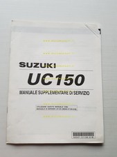 Suzuki UC 150 X Epicuro 1999 AGGIORNAMENTO manuale officina italiano originale
