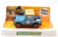 Scalextric Shaun The Sheep Land Rover Serie 1 4X4 con Luci 1/32 Slot Car C4543