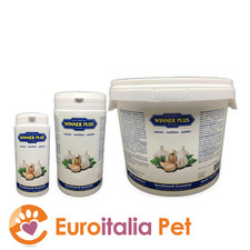 WINNER PLUS Integratore naturale per cani a base aglio granulare anti parassiti