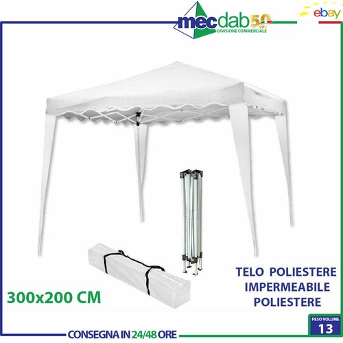 Gazebo estensibile acciaio - gazebo,