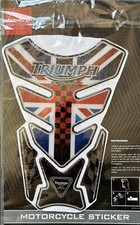 Tampone serbatoio Triumph Racing Union Jack colore Triumph Racing