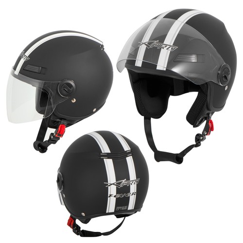 Casco jet scooter moto - casco, quad