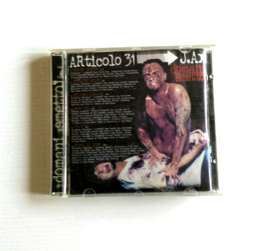 Articolo domani smetto - 31, cd