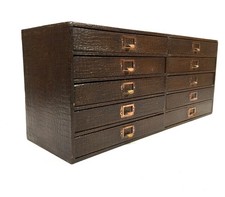 Antico cassetto/cartoleria da