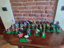 DG LOTTO  CAVALIERI MEDIOEVALI  CUSTOM WAR GAME DIORAMI 1/32  LEGGI