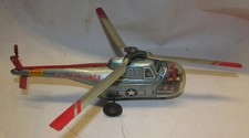Nomura Tin Toy Elicottero U.S. Air Force Vintage TN 1517 Anni 60 Japan Raro