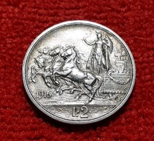 ITALIA REGNO V.E.III° 2 LIRE