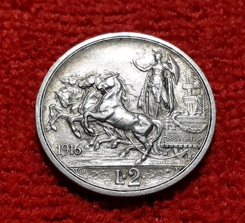 Italia regno iii 2 lire - v.e.iii°,